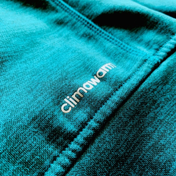 Adidas Climawarm Green Hoodie - Picture 4 of 6